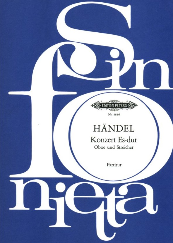 G.Fr. Hndel: Konzert Es-Dur - Oboe,<br>Streicher + BC - Partitur