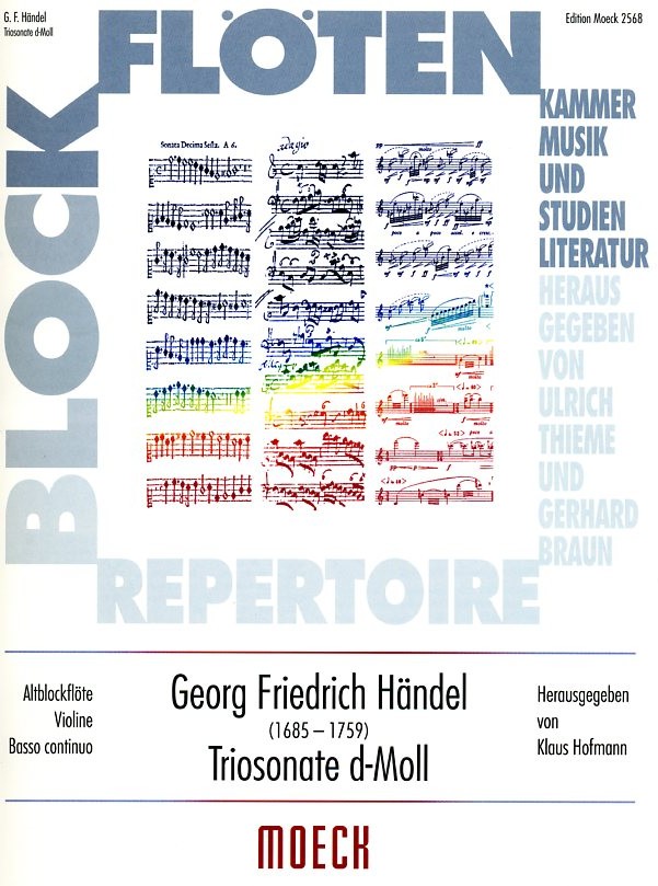 G.Fr. Händel: Sonaten d-moll für<br>Oboe (Abf) , Violine + BC - HWV 386 a/b