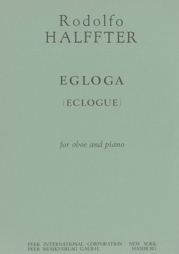 R. Halffter: Egloga op. 45<br>fr Oboe + Klavier