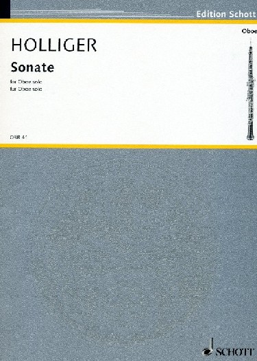 H. Holliger: Sonate (1956/57 rev. 1999)<br>fr Oboe Solo
