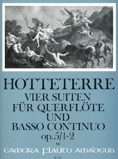 J. Hotteterre: Suite op.5/1+2<br>fr Oboe + BC / Amadeus