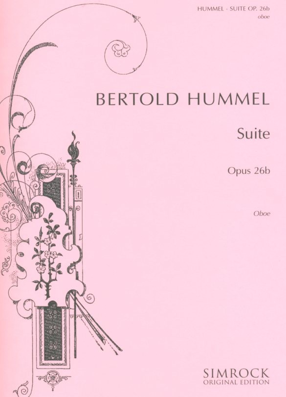 B. Hummel(*1925): Suite op. 62 b<br>fr Oboe solo