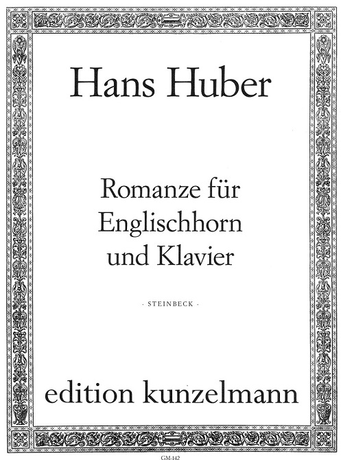 H. Huber:(1852-1921): Romanze für<br>Engl. Horn + Klavier