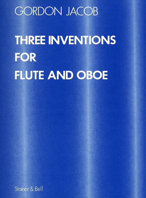 G. Jacob: 3 Inventionen für<br>Oboe + Flöte