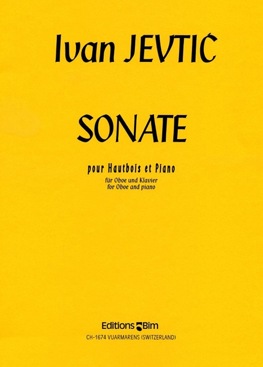 I. Jevtic: Sonate fr<br>Oboe + Klavier