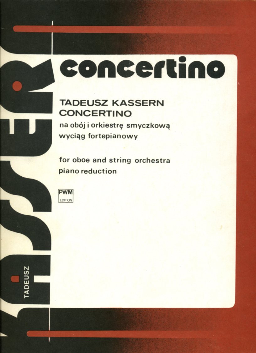 T. Kassern: Concertino für Oboe<br>+ Streichorchester - KA