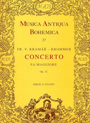 F. Krommer: Konzert F-Dur op. 52 fr<br>Oboe + Orch. - KA / Brenreiter