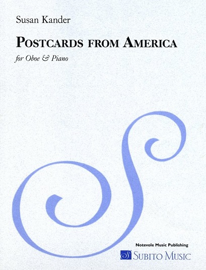 S. Kander: Postcard from America<br>für Oboe + Klavier