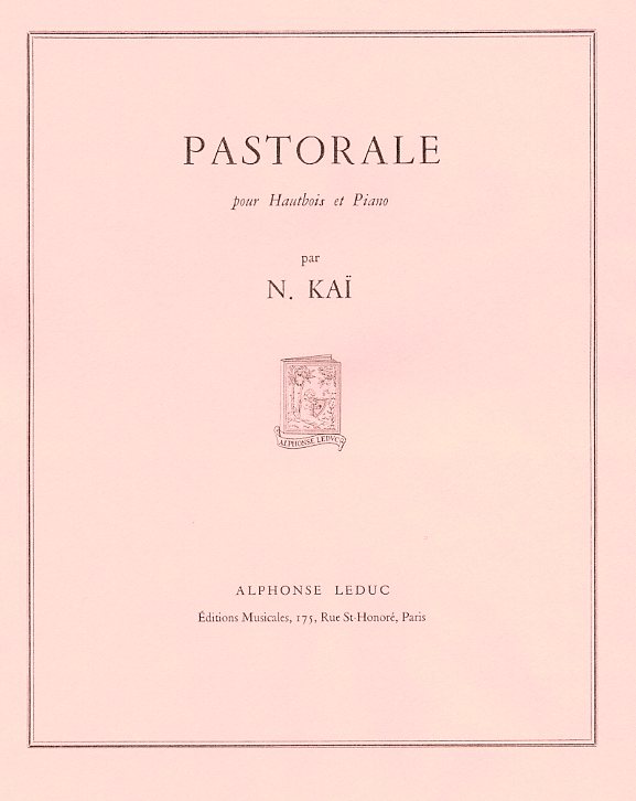 Kai: Pastorale -<br>Oboe + Klavier