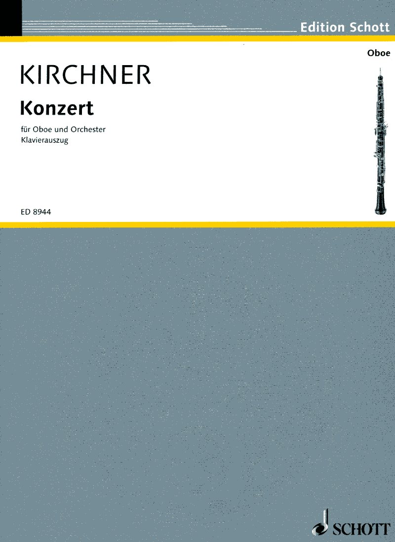 V.D. Kirchner: Konzert (1997/98) fr<br>Oboe + Orch. - KA