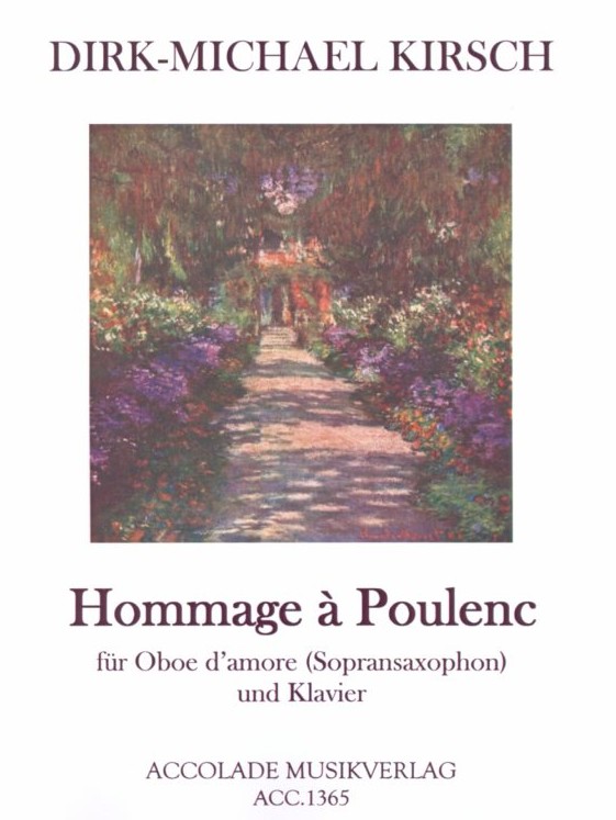 D.M. Kirsch(*1965): Hommage<br>a Poulenc - Oboe d&acute;amore + Klavier