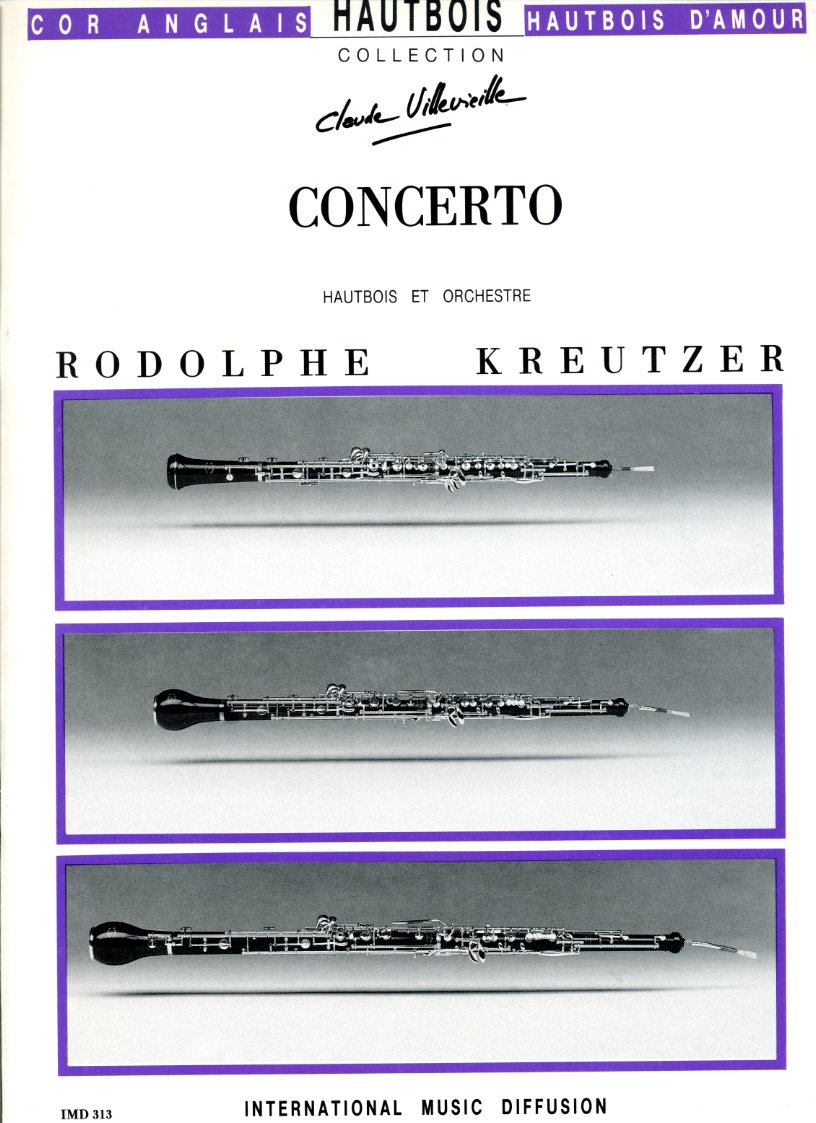 R. Kreutzer: Konzert fr<br>Oboe + Orch. - KA