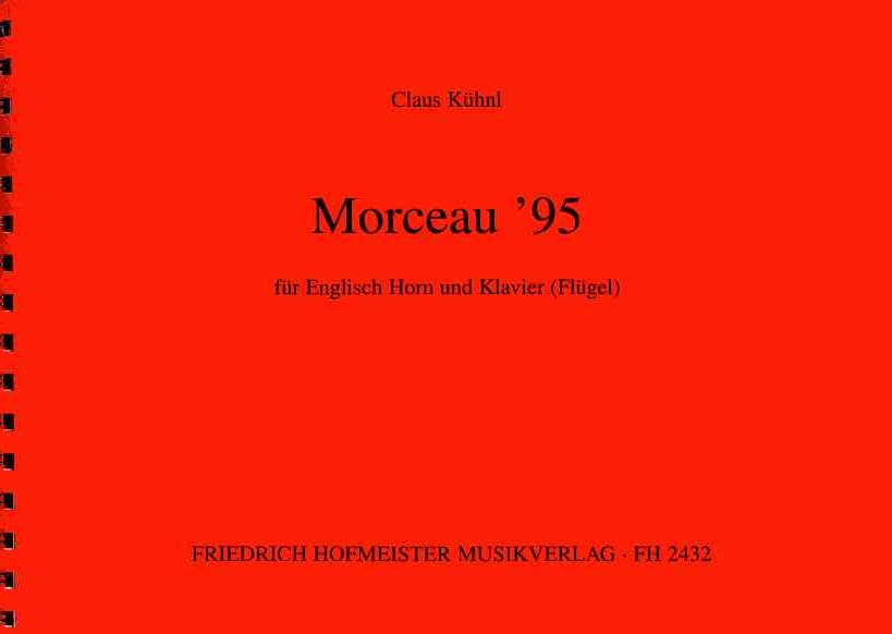 C. Khnl: Morceau &acute;95 fr Engl. Horn<br>+ Klavier