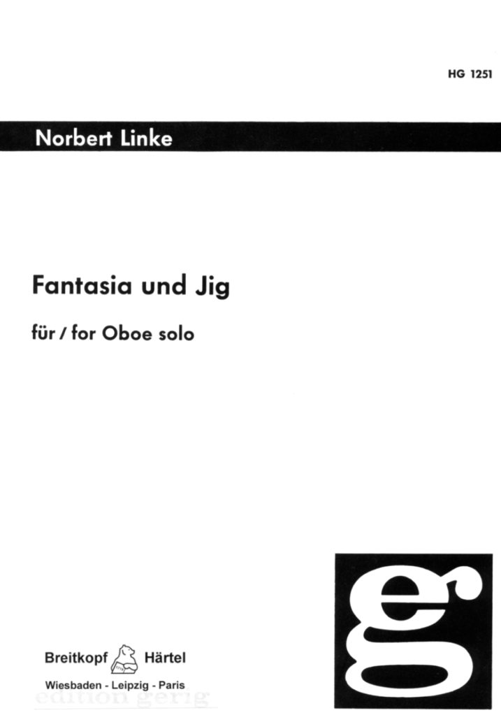 N. Linke: Fantasia und Jig<br>für Oboe Solo
