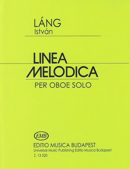 I. Lang: Linea Melodica<br>Oboe solo