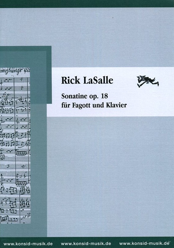 R. LaSalle(*1951): Sonatine op. 18<br>für Fagott + Klavier