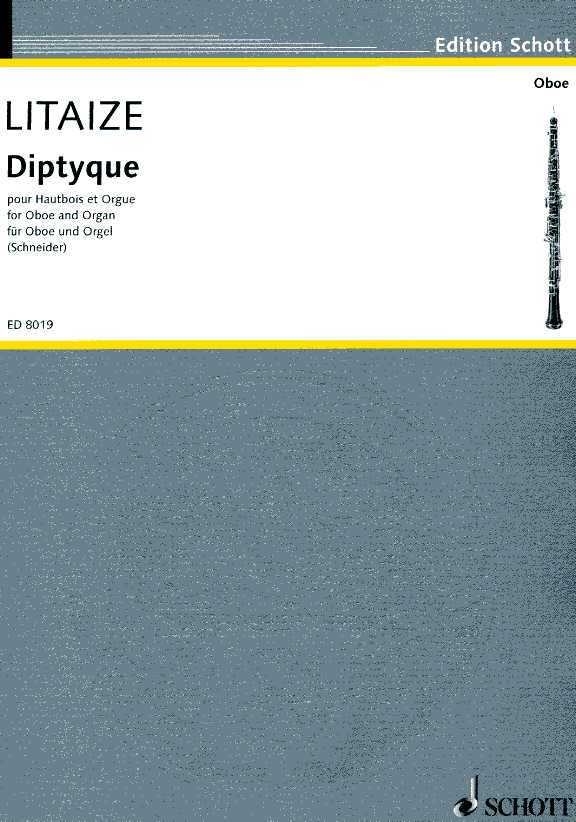 G. Litaize: Diptyque fr Oboe +<br>Orgel