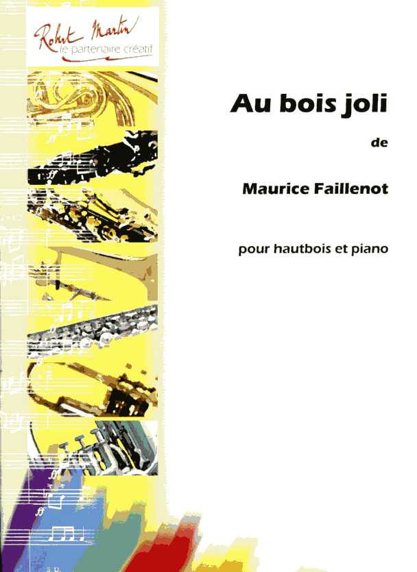 M. Faillenot: Au bois joli -<br>Oboe + Klavier