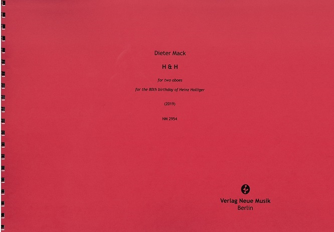 D. Mack(*1954): H & H<br>Duett fr 2 Oboen