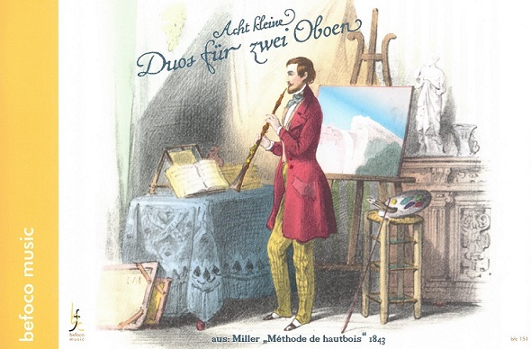 Miller: 8 Duos tires de sa<br>Methode de hautbois (1843)