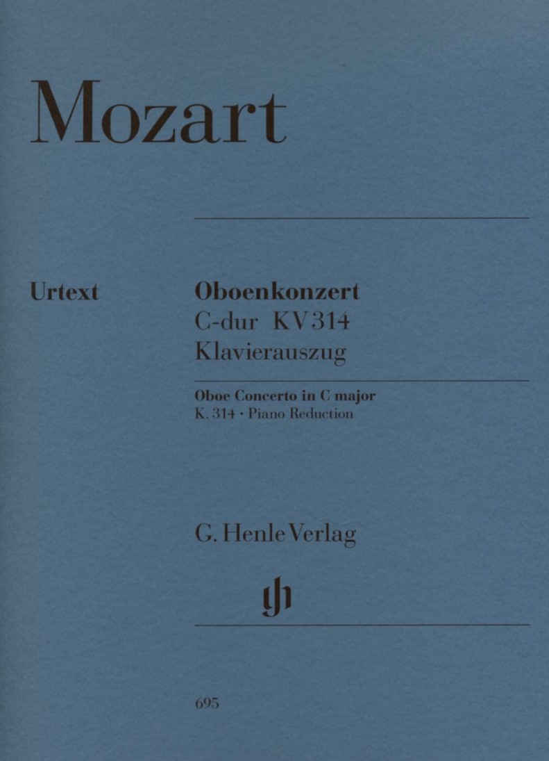 W.A. Mozart: Konzert C-Dur fr Oboe +<br>Orch. - KA / bearb. I. Goritzki
