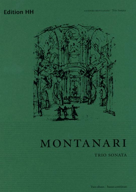 A. Montanari (1676-1737): Trio Sonata<br>für 2 Oboe + BC