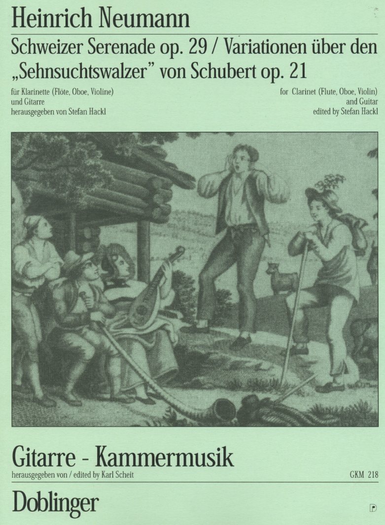 H. Neumann: Schweizer Serenade/<br>Variationen- Oboe (Klar./Fl)+ Gitarre