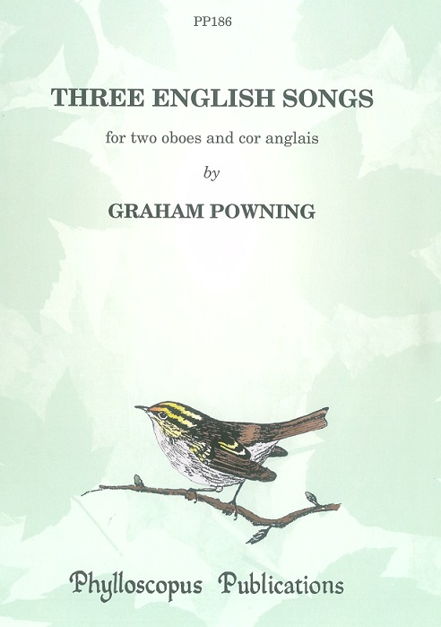 G. Powning: 3 Englich Songs<br>fr 2 Oboen + Engl. Horn