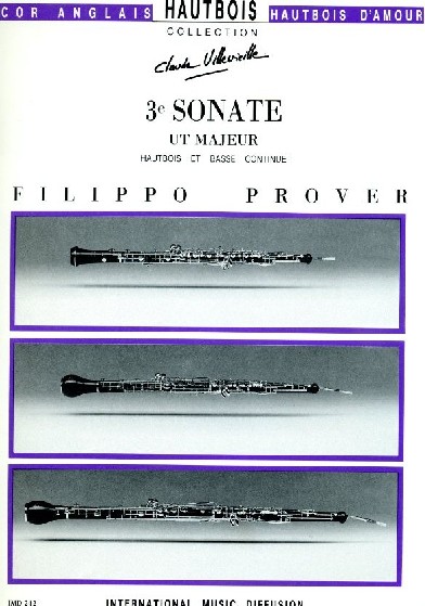 F. Prover(1724-74): Sonate n° 3<br>für Oboe + BC