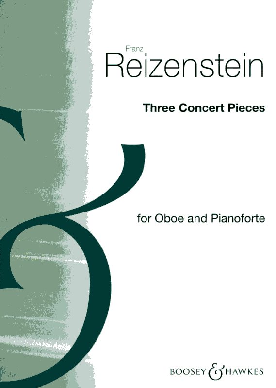 F. Reizenstein: &acute;Three concert pieces&acute;<br>fr Oboe + Klavier - Verlagskopien