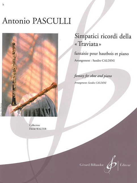 A. Pasculli: Simpatici ricordi<br>della Traviata - Oboe + Klavier