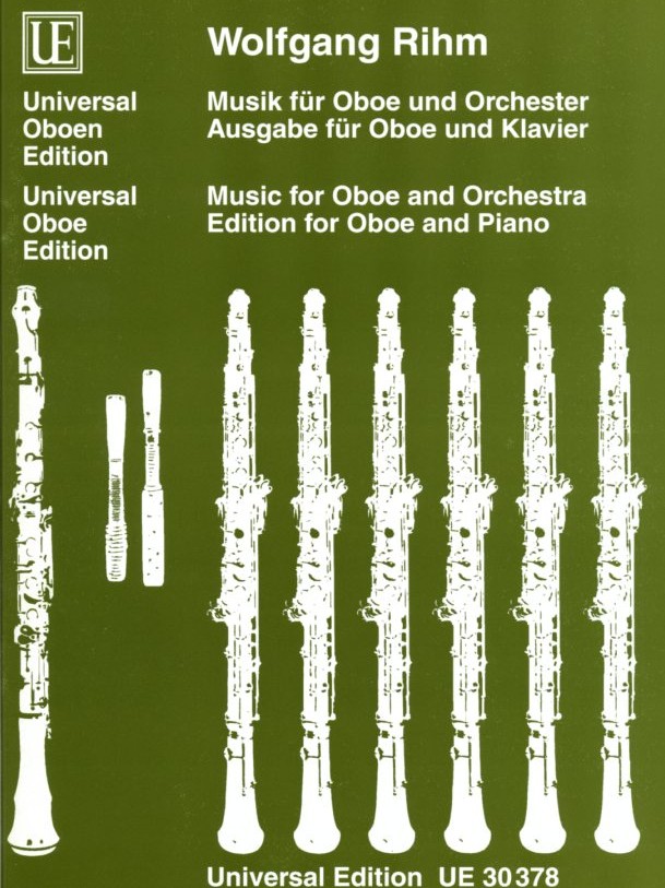 W. Rihm: Musik für Oboe und Orch.<br>- KA - (1993/Rev.1999)