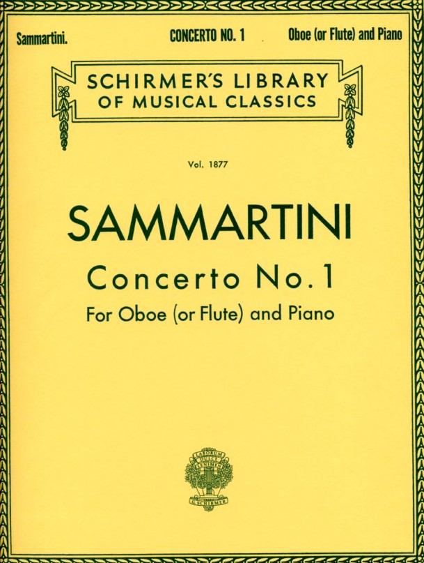 G. Sammartini: Konzert F-Dur<br>Oboe, Streicher + BC - KA