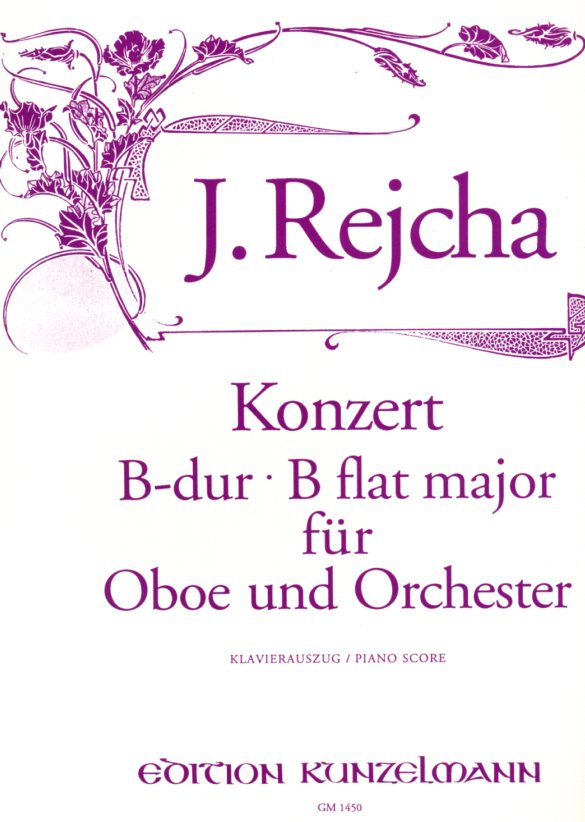 J. Reicha: Konzert B-Dur fr Oboe<br>+ Orchester - KA