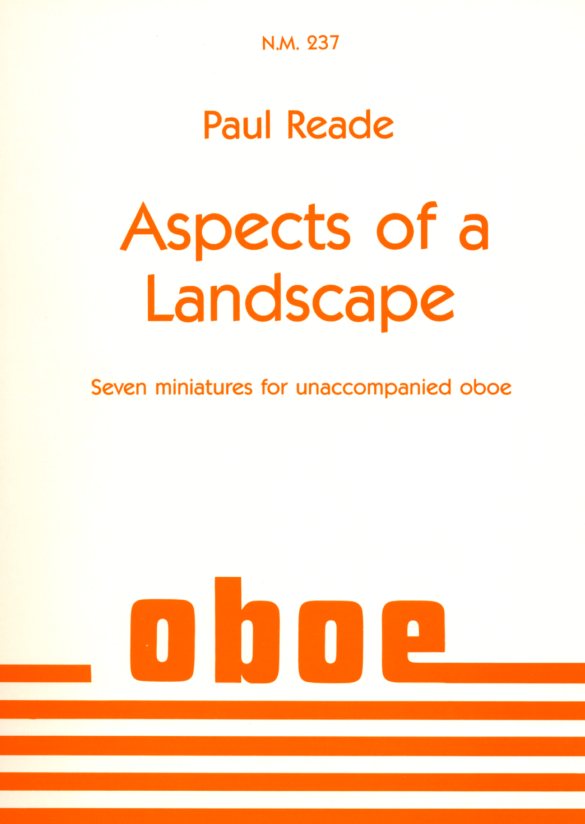 P. Reade: &acute;Aspects of a Landscape&acute;<br>für Oboe solo