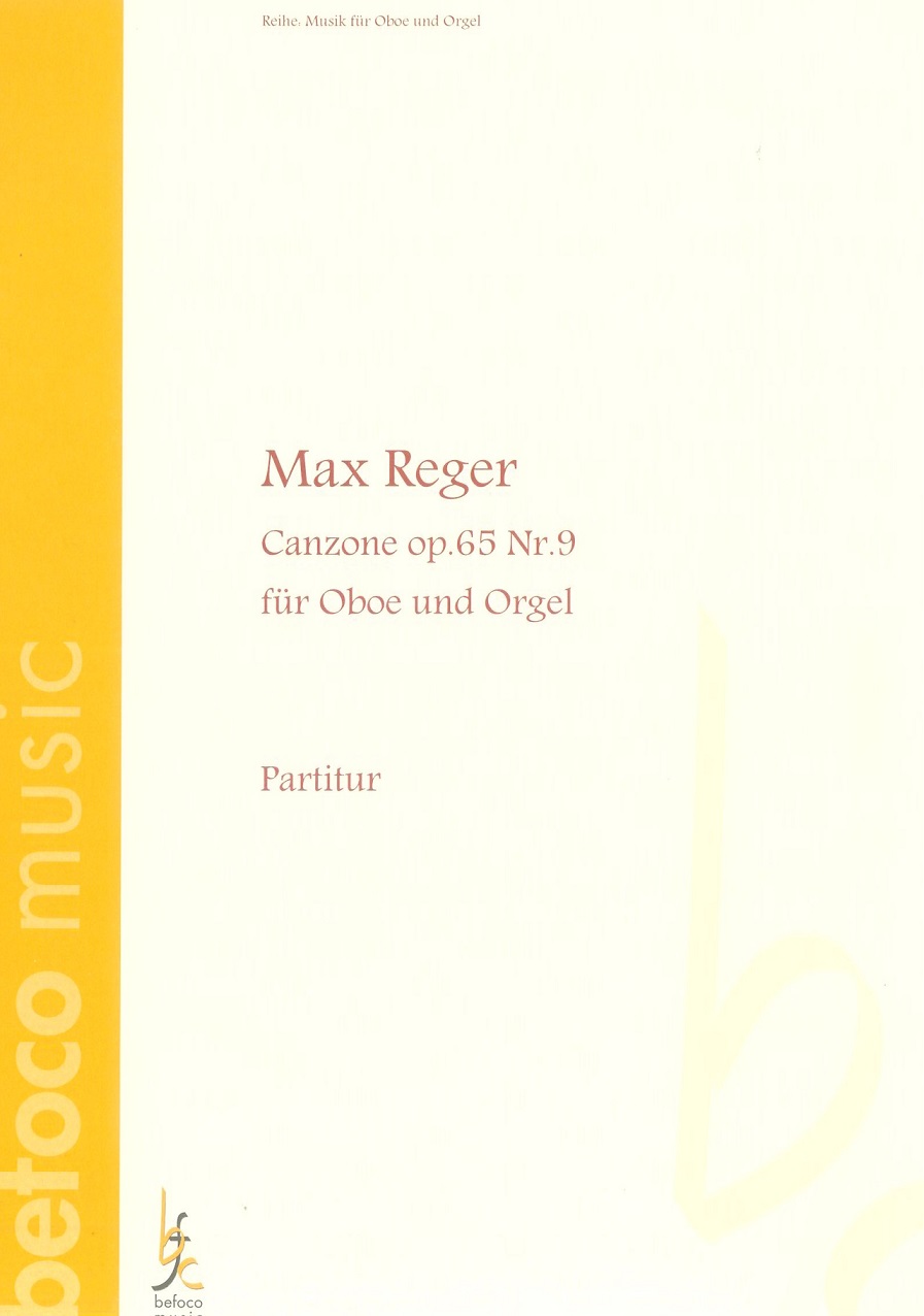 M. Reger: Canzone op. 65/9<br>Oboe + Orgel