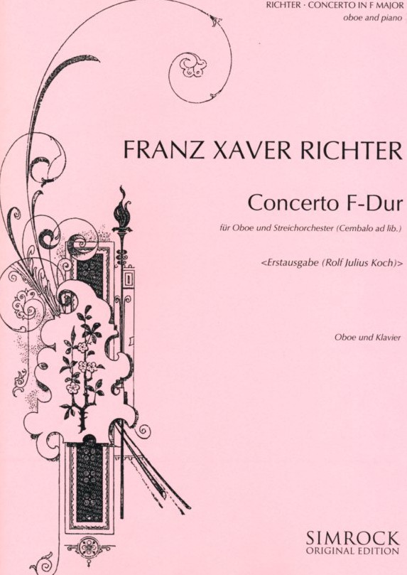 Fr.X. Richter: Concerto F-Dur fr<br>Oboe + Streicher - KA