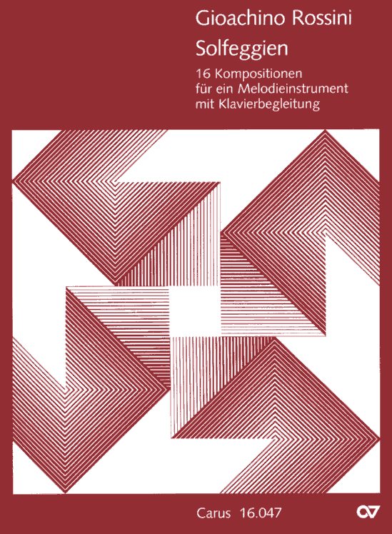 G. Rossini: 16 Solfeggien fr ein<br>Melodieinstrument + Klavier