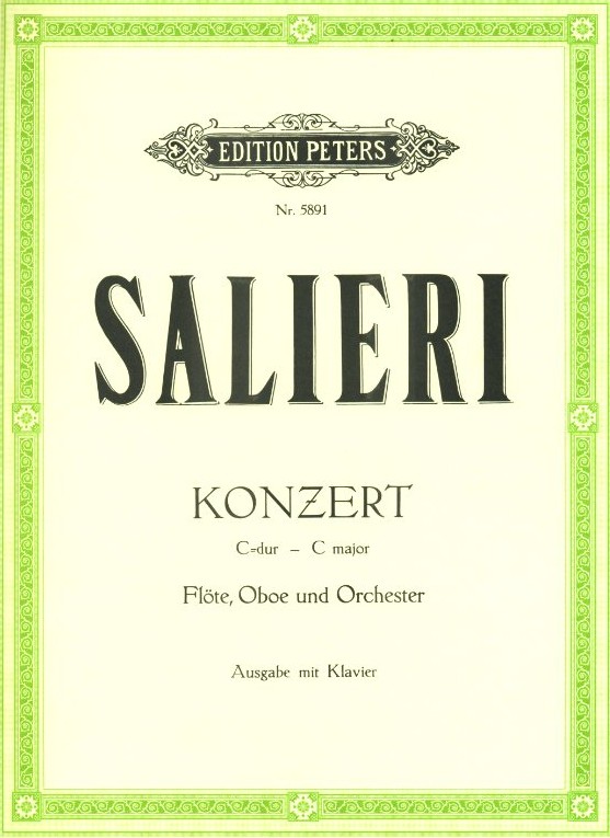 Salieri: Konzert C-dur Flöte, Oboe +<br>Orchester - KA
