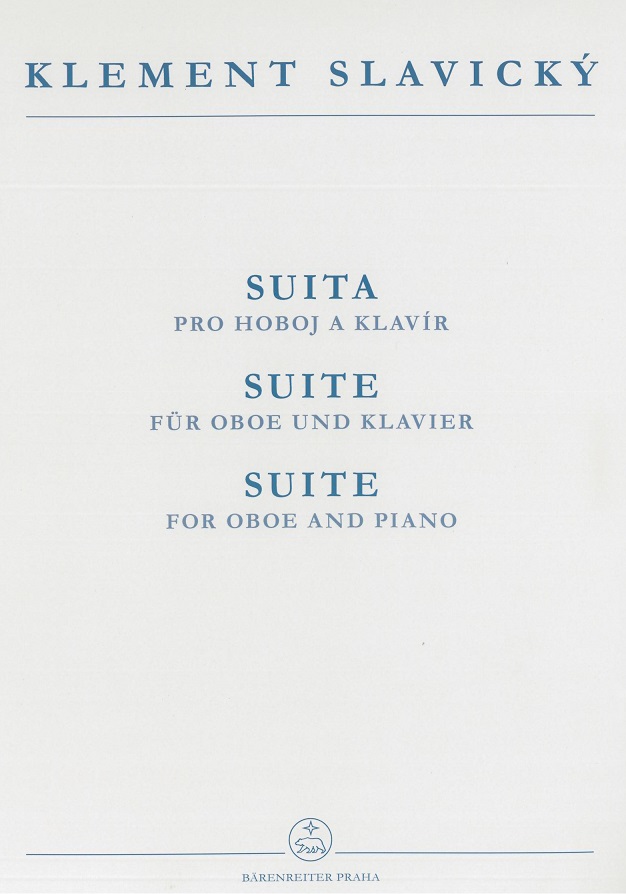 K. Slavicky: Suita fr<br>Oboe + Klavier