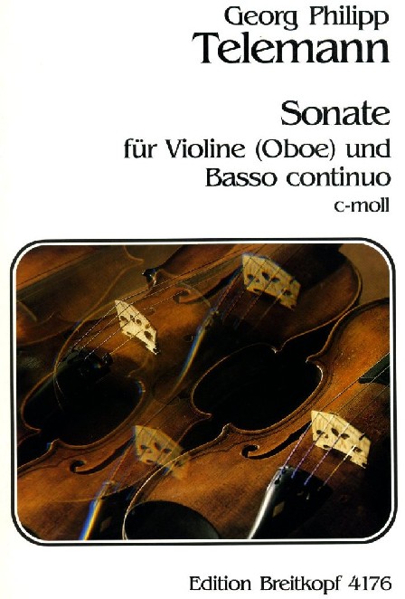 G.Ph. Telemann: Sonate f. Violin<br>(Oboe) + BC c-moll