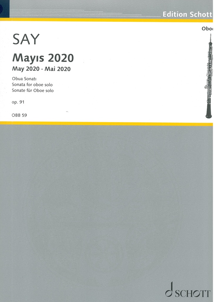 F. Say: Mayis 2020 op. 91<br>für Oboe solo