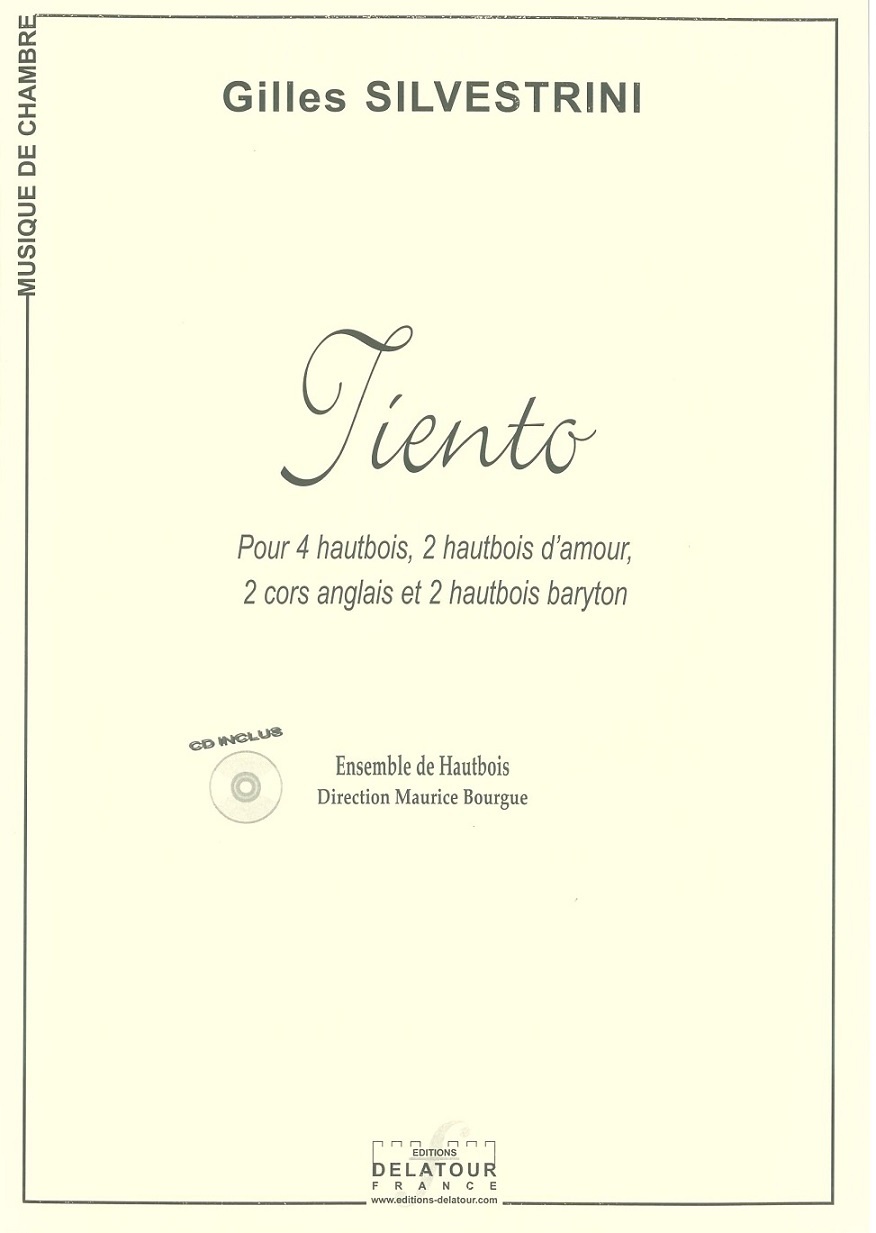 G. Silvestrini: Tiento -fr 4 Oboen,<br>2 Oboe d&acute;amore, Engl. Horn+2 Bariton
