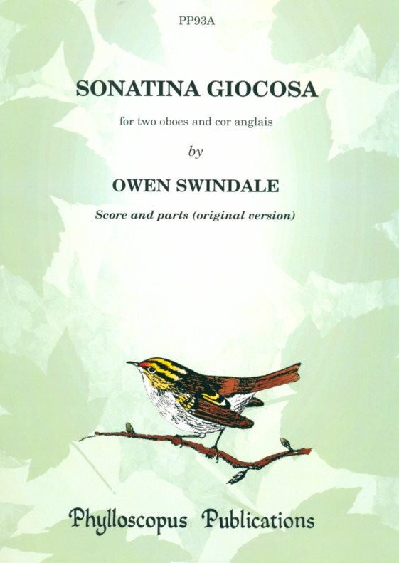 O. Swindale: Sonatina Giocosa<br>für 2 Oboen + Engl. Horn