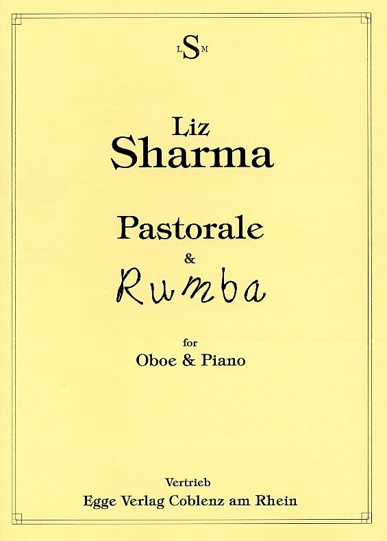 L. Sharma(*1951): Pastorale + Rumba<br>fr Oboe + Klavier