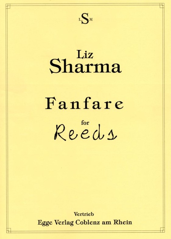 L. Sharma(*1951): Fanfare for Reeds<br>fr 2 Oboen, Engl. Horn + Fagott