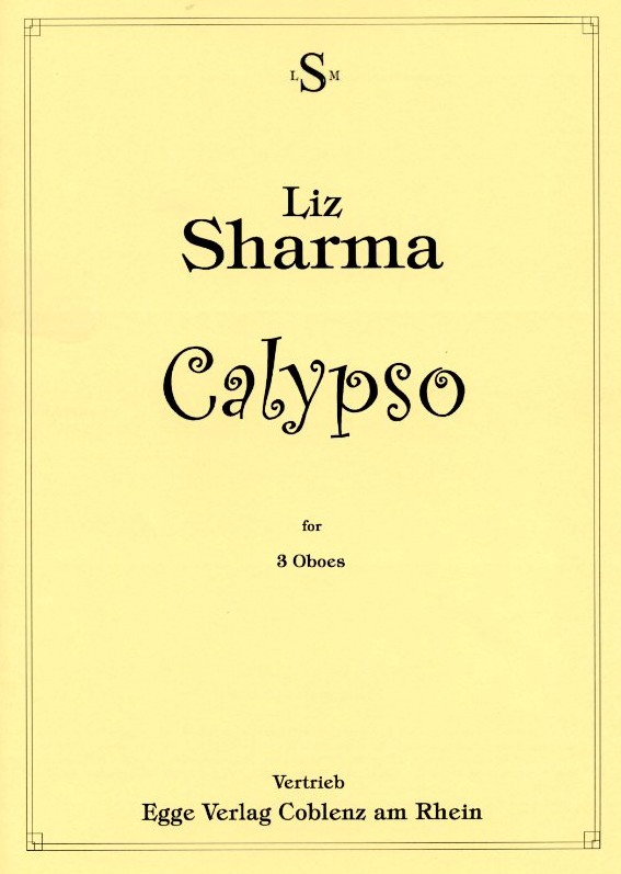 L. Sharma(*1951): Calypso<br>fr 3 Oboen