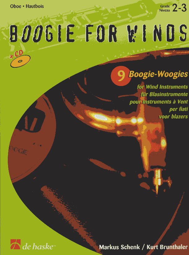 M. Schenk: &acute;Boogie for Winds&acute;<br>fr Oboe + CD-Beleitung