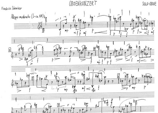 Fr. Schenker: Konzert fr<br>Oboe + Orch. - KA