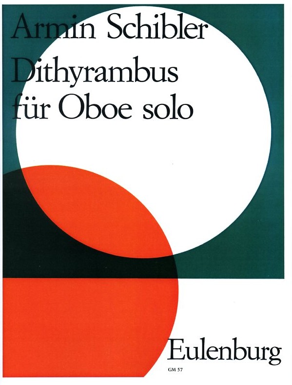 A. Schibler: Dithyrambus op. 98<br>Oboe solo (1971)